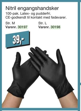 Nitril engangshandsker