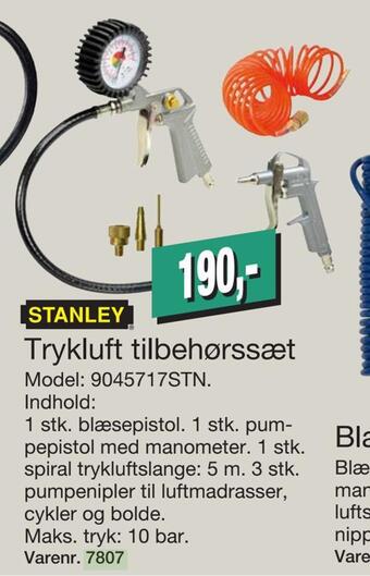 Trykluft tilbehørssæt
