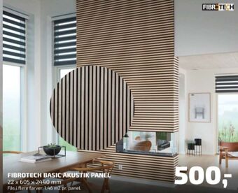 Davidsen Fibrotech akustikpanel tilbud