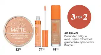 Rimmel annonce