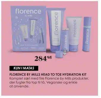 Matas Florence by mills head to toe hydration kit tilbud