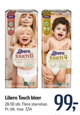 Føtex Libero Touch bleer tilbud