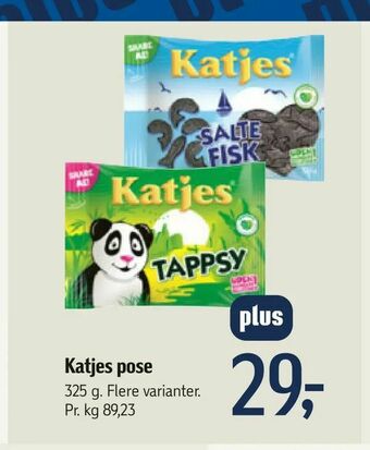 Føtex Katjes pose tilbud