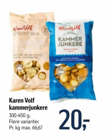 Føtex Karen Volf kammerjunkere tilbud