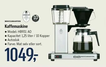 Føtex Kaffemaskine tilbud