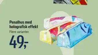 Penalhus med holografisk effekt