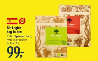 Føtex Bio Logico bag-in-box tilbud