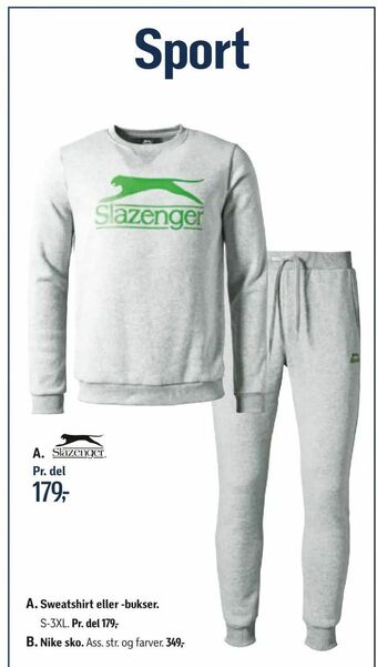 Føtex Sweatshirt eller -bukser tilbud