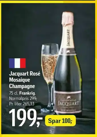 Føtex Jacquart Rosé Mosaique Champagne tilbud