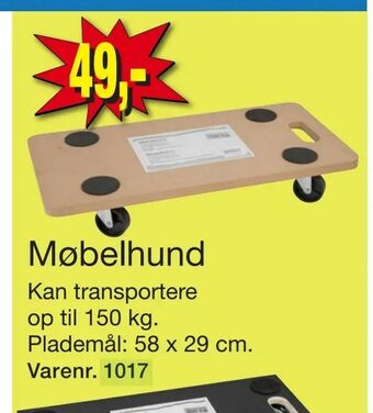 Harald Nyborg Møbelhund tilbud