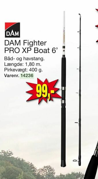 Harald Nyborg DAM Fighter PRO XP Boat 6' tilbud