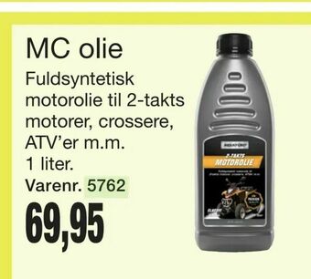 Harald Nyborg MC olie tilbud