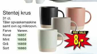 Harald Nyborg Stentøj krus tilbud