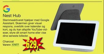 Harald Nyborg Nest Hub tilbud