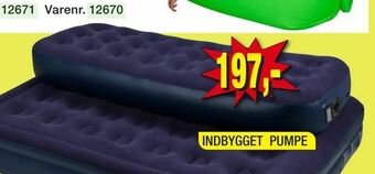 Harald Nyborg Luftmadras med indbygget pumpe tilbud