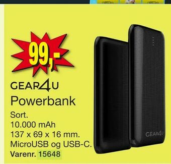 Harald Nyborg Powerbank tilbud