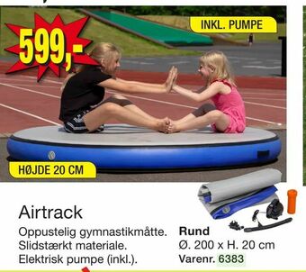 Harald Nyborg Airtrack tilbud