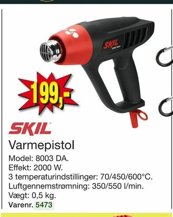 Harald Nyborg Varmepistol tilbud