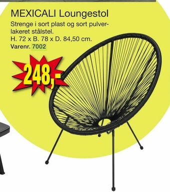 Harald Nyborg MEXICALI Loungestol tilbud