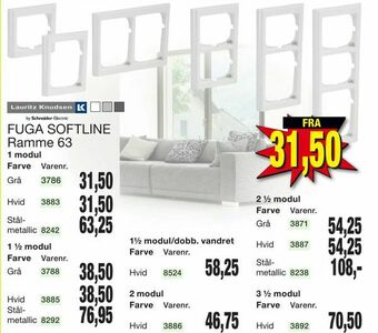 Harald Nyborg FUGA SOFTLINE Ramme 63 tilbud