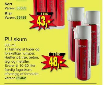Harald Nyborg PU skum tilbud