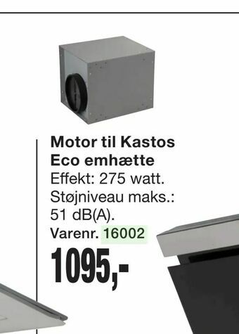 Harald Nyborg Motor til Kastos Eco emhætte tilbud