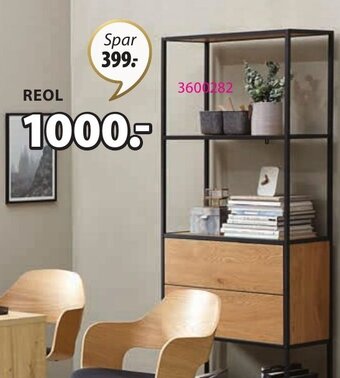 JYSK Trappedal Reol tilbud