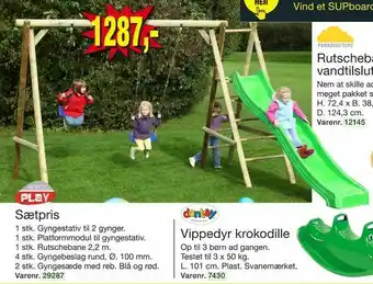 Gyngestativ sætpris