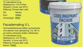 Harald Nyborg Facademaling 5 L tilbud