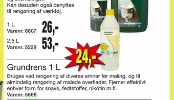 Harald Nyborg Grundrens 1 L tilbud