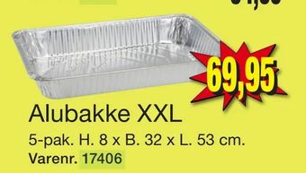 Harald Nyborg Alubakke XXL tilbud