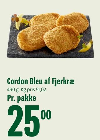 Min Købmand Cordon Bleu af Fjerkræ tilbud