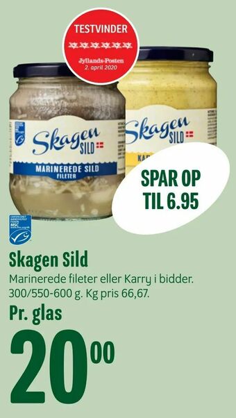 Min Købmand Skagen Sild tilbud