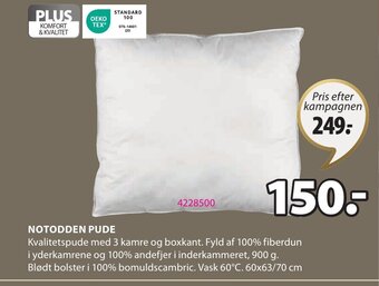 JYSK Notodden Pude tilbud