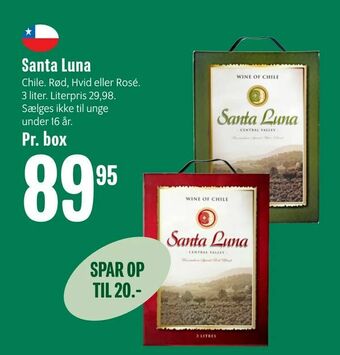 Min Købmand Santa Luna tilbud