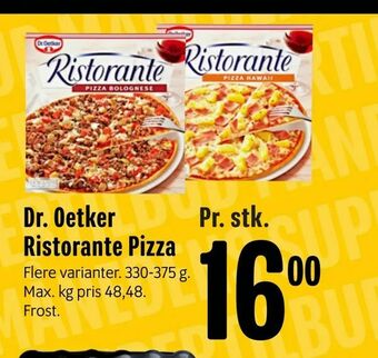Min Købmand Dr. Oetker Ristorante Pizza tilbud
