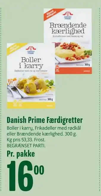 Danish Prime Færdigretter