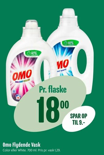 Min Købmand Omo Flydende Vask tilbud