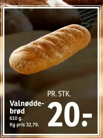 SPAR Valnødde brød tilbud