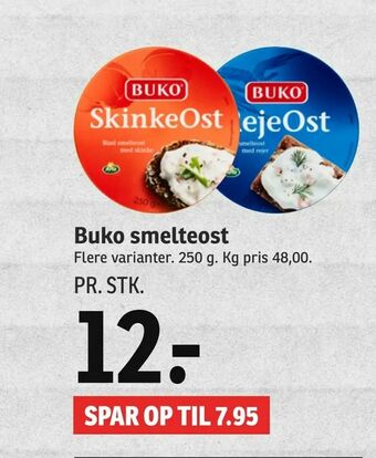 SPAR Buko smelteost tilbud