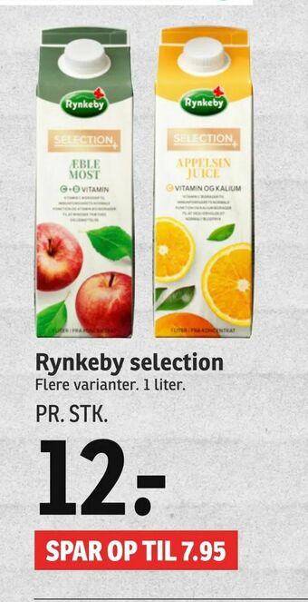SPAR Rynkeby selection tilbud