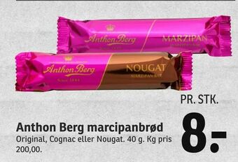 SPAR Anthon Berg marcipanbrød tilbud