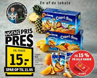 SPAR Capri-Sun tilbud