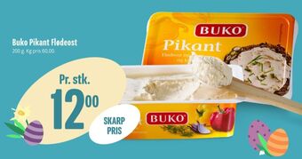 Buko flødeost pikant