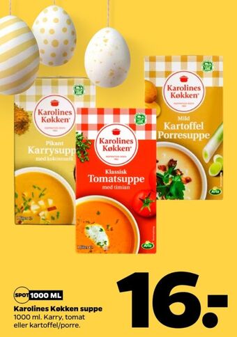 Netto Karolines tomatsuppe tilbud