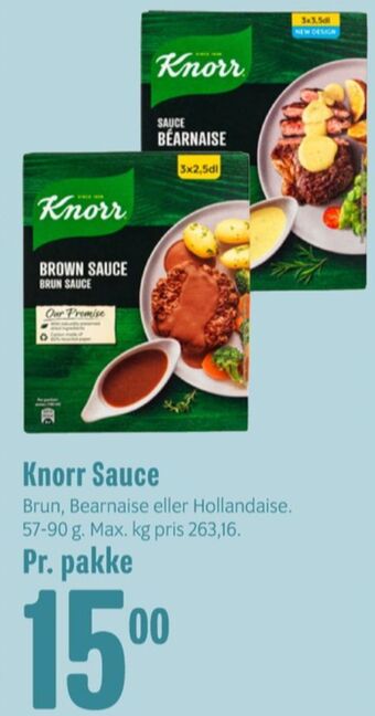Min Købmand Knorr sauce pulver tilbud