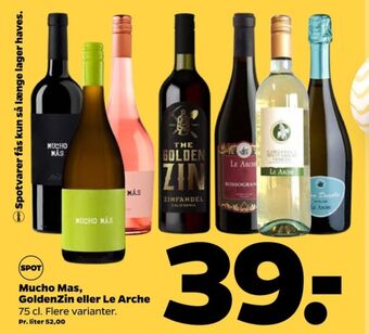 Netto Ukendt spansk hvidvin tilbud
