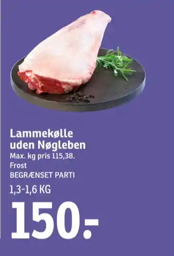 SPAR Ukendt lammekølle tilbud