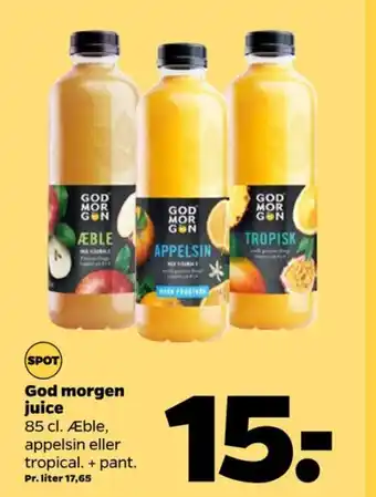 Godmorgen tropisk juice