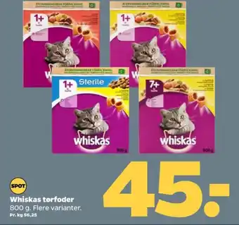 Whiskas kattefoder